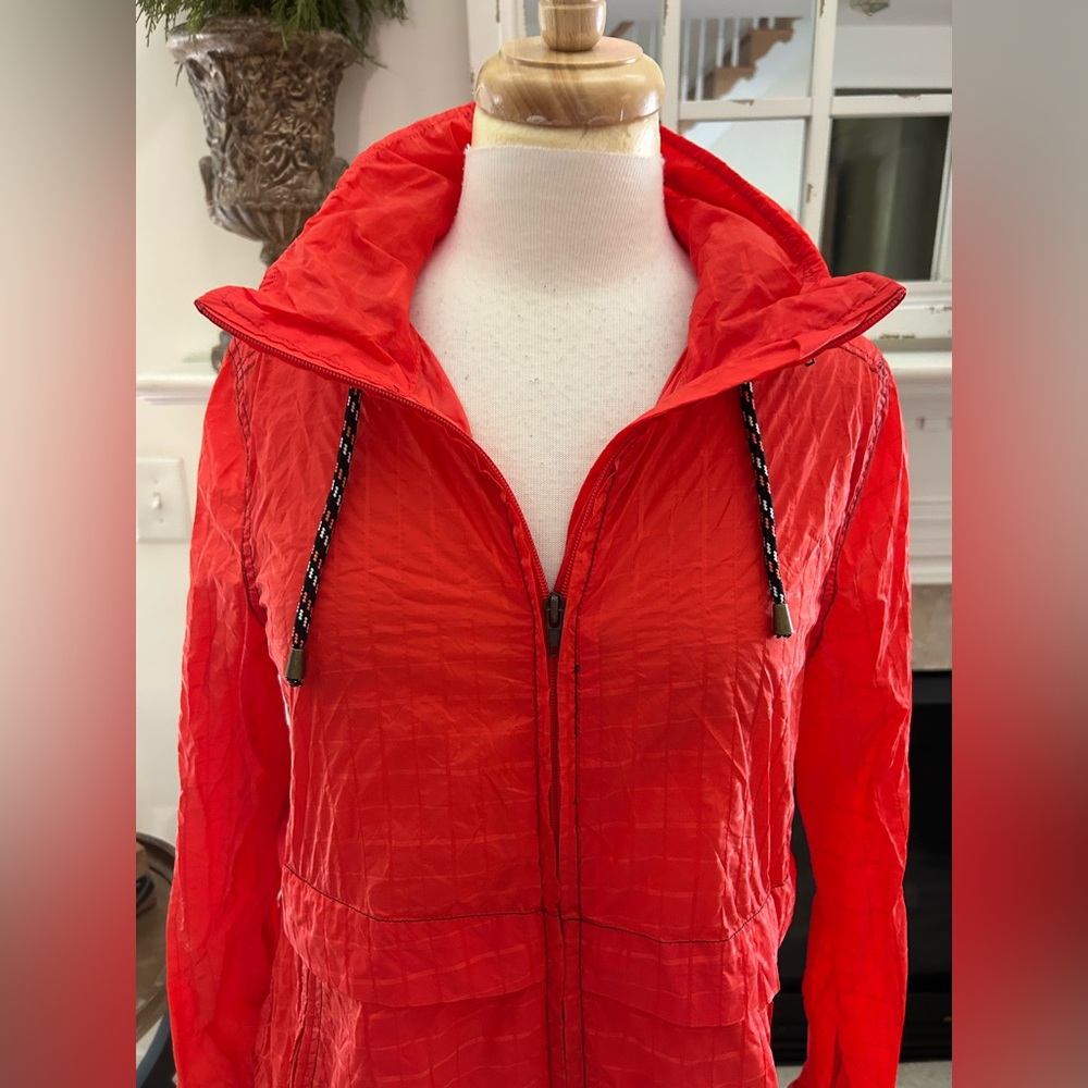 Free People Orange Parachute Windbreaker - Picture 3 of 10